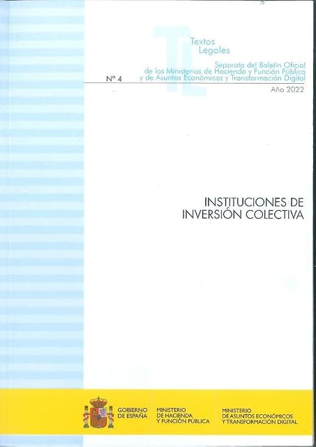 Portada de Instituciones de Inversion Colectiva. Nº 4 Año