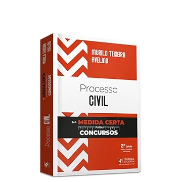 Capa do livro Processo Civil na Medida Certa Para Concursos