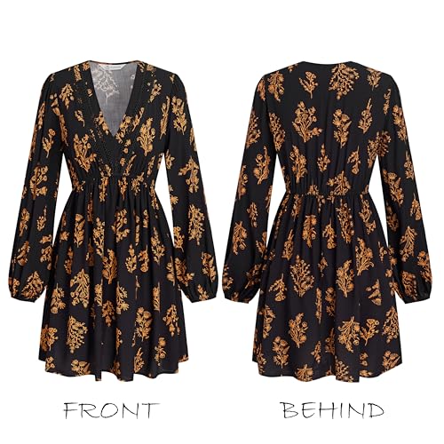Robe d'automne fluide idéale pour vos sorties en terrasse - 6