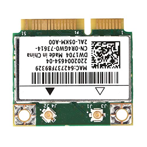 Mini Network Card bcm43142 bcm943142hm dw1704 Mini pci e Bluetooth 4.0 Network Card Replacement para xps 2710 17tr miniatura 2