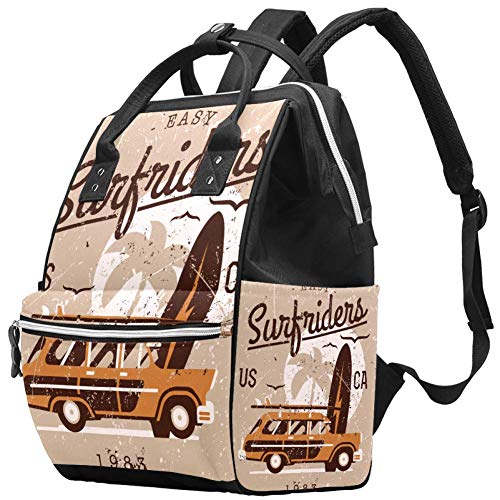 Wickeltasche für Mütter, multifunktionaler Laptop-Rucksack, wasserdichte Wickeltasche, Reisetasche, Wickeltasche, Arzttasche, Schule, Tagesrucksack –