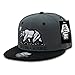 WHANG California Republic Snapbacks, Charcoal/Black