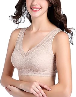 Intimate Portal Ange Wireless Bra with Pockets Sleep Comfort Bra Beige 42A 42B