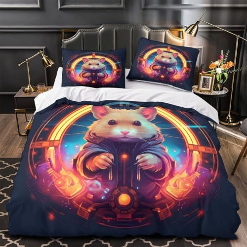 Cyber Dragon housse de couette 200x200 parure de lit homme microfibre - 2