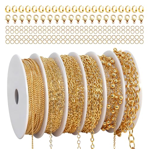 Lahnaokfis 14 m 6 Rotolo Collana Acciaio Inossidabile Donna, Acciaio