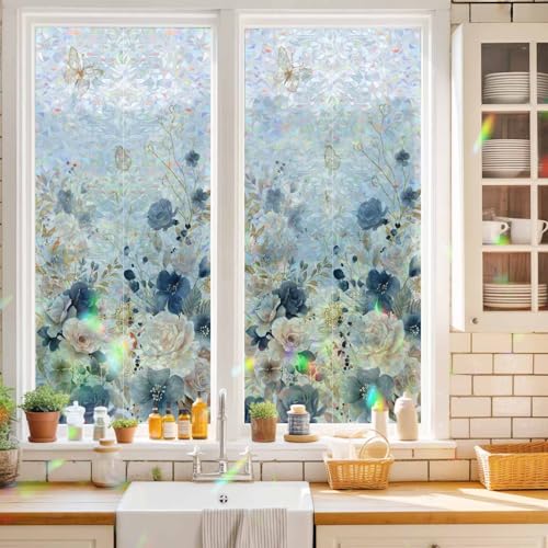 Película para ventana con efecto arcoíris de 17.7x39.3 pulgadas miniatura 3