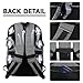 Lapsouno Extra Large Laptop Backpack, 17 Inch Carry on Travel Backpack, Anti-Theft College School Computer Bag with USB Port, Gift for Men Women, Grey