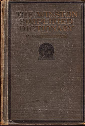 The Winston Simplified Dictionary, Intermediate... B000T2JN9S Book Cover