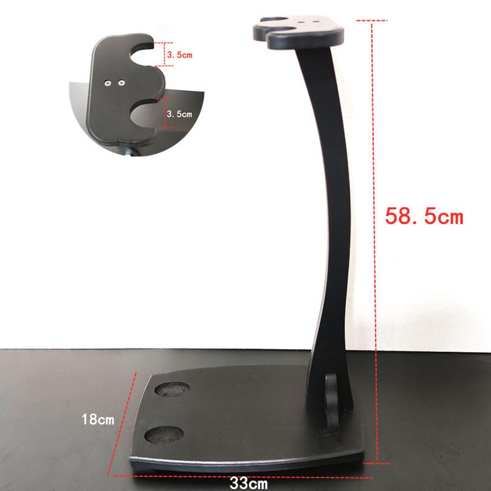 Supporto Verticale Per Katana E Spade – Espositore Da Scrivania A Forma Di Cigno, Base Stabile, Singolo O Doppio Foro - 4