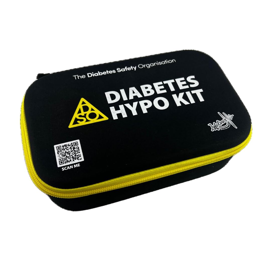 Hypokit | Diabetic Hypoglycaemia Emergency Kit | Fast-Acting Glucose Gel | Portable First Aid Kit for Diabetes Management