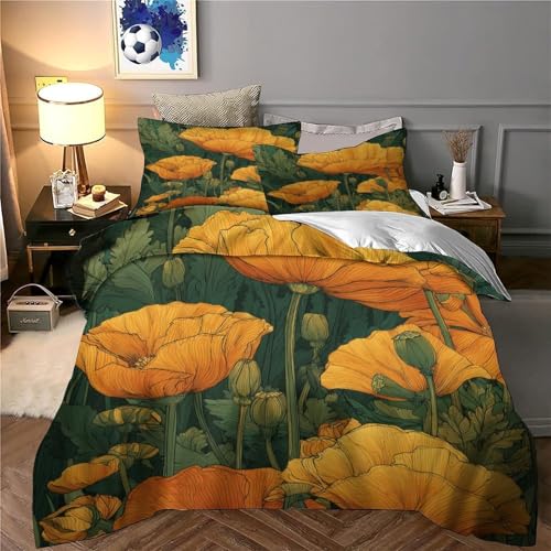 Housse de couette caniche hypoallergénique en microfibre douce premium - 6