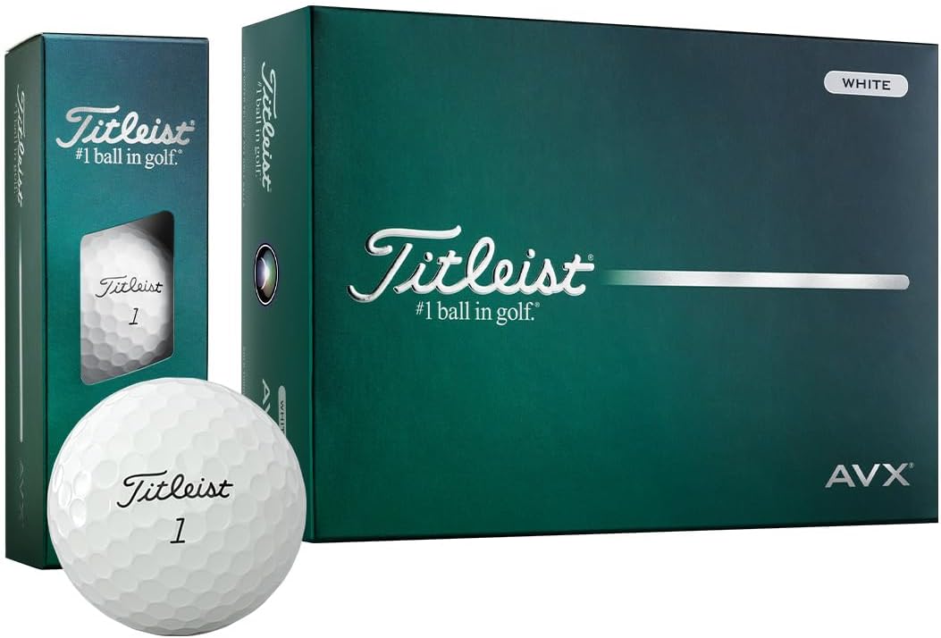 Titleist AVX Logo Golf Balls Photo, Image, or Text | 1 or 2 Sides (Set of 12)