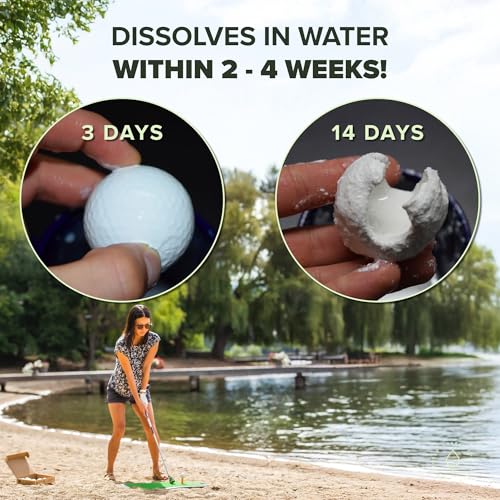 Biodegradable Golf Balls | Eco-Friendly & Water Soluble