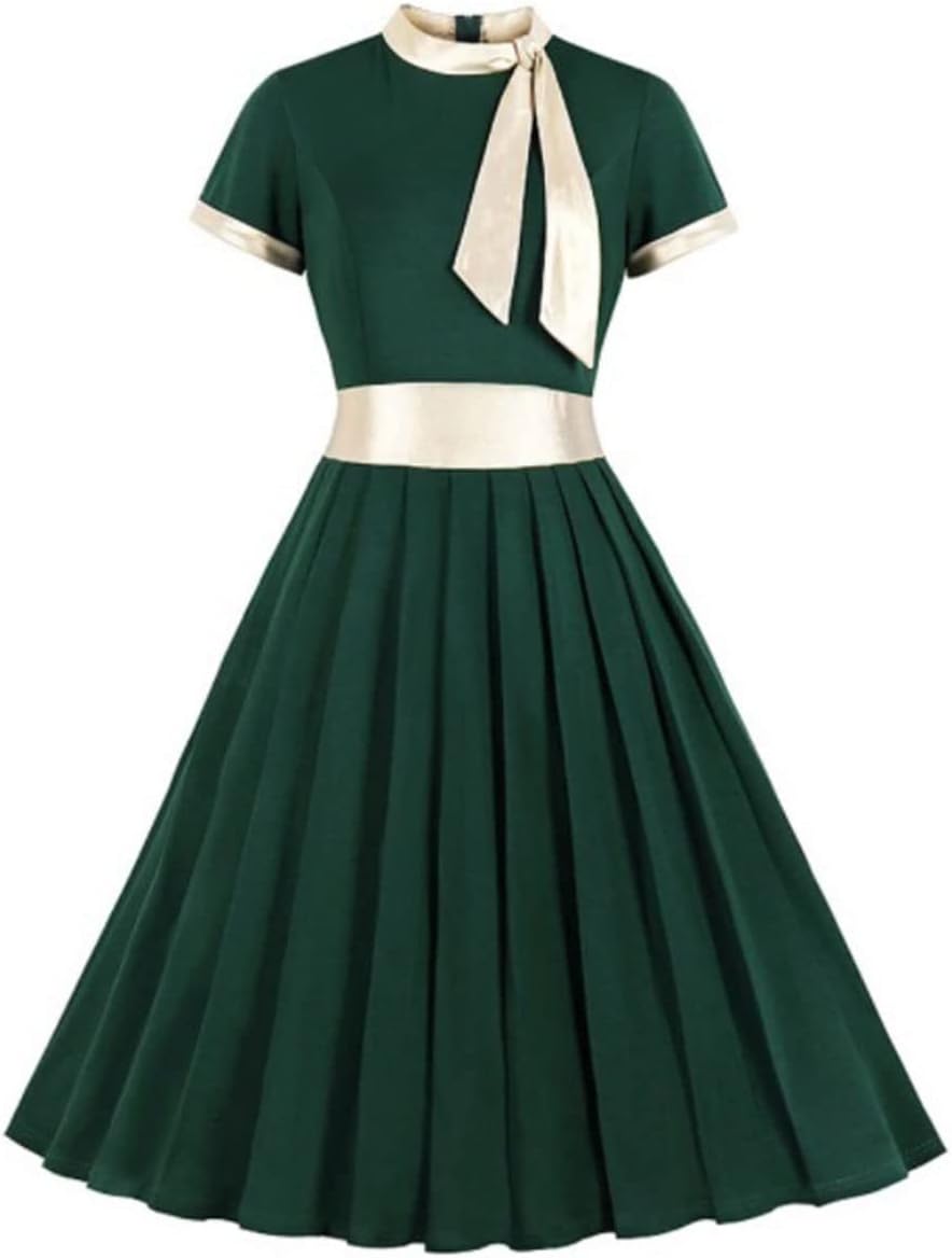 JANKS Long Bodycon Dress Womens Elegant Pleated Stand Collar Silk Dress Party Dress Evening Prom Dresses Vestidos (Size : M)