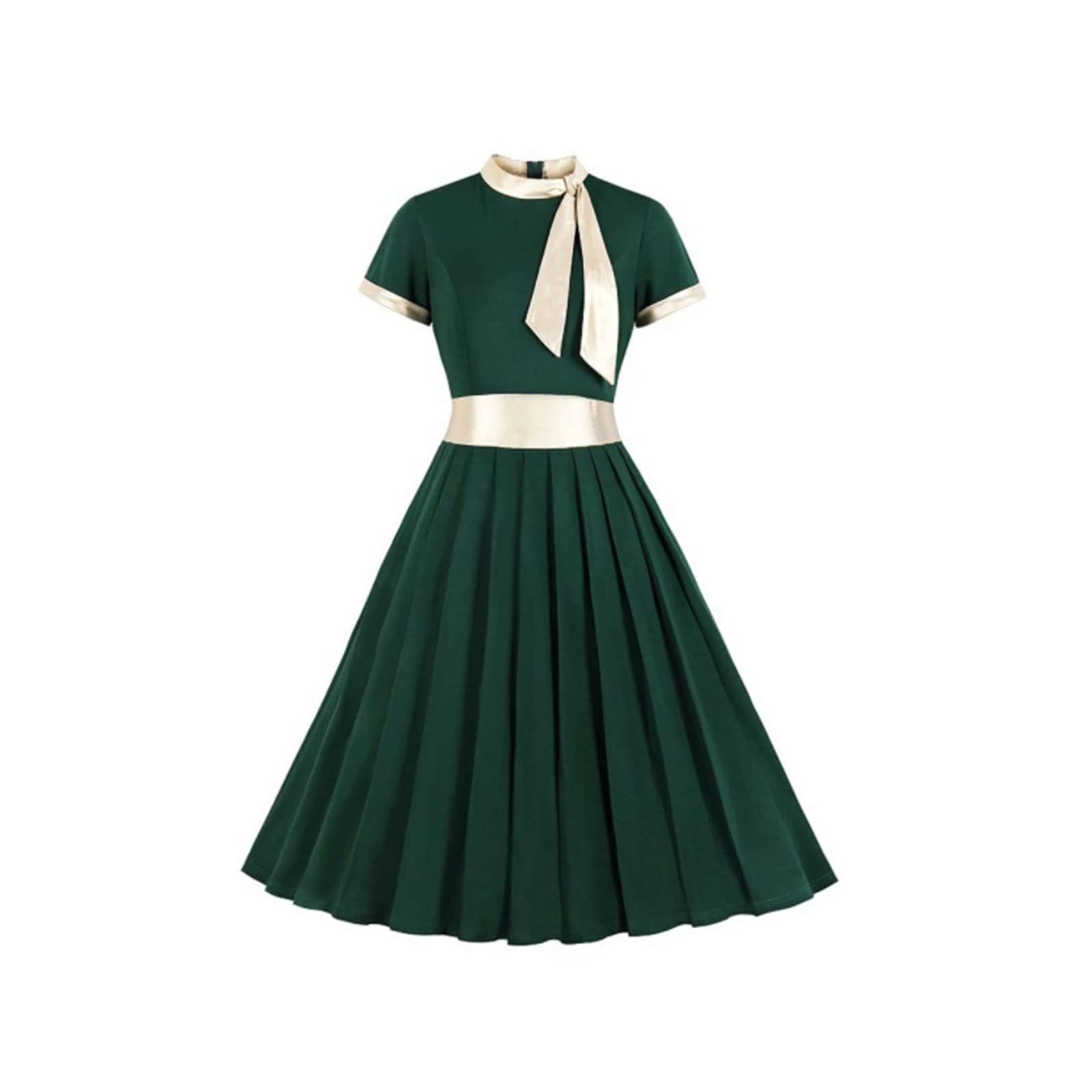 JANKS Long Bodycon Dress Womens Elegant Pleated Stand Collar Silk Dress Party Dress Evening Prom Dresses Vestidos (Size : M)