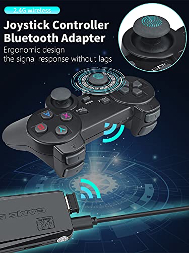 Fadist Retro Game Console, 4K Hd Output Video Game Console, Built In 10000+ Classic Games, With 2 Ergonomic Controllers, Plug And Play Game Console, Ideal Gift For Kids, Adult, Friend, Lover #TOP2