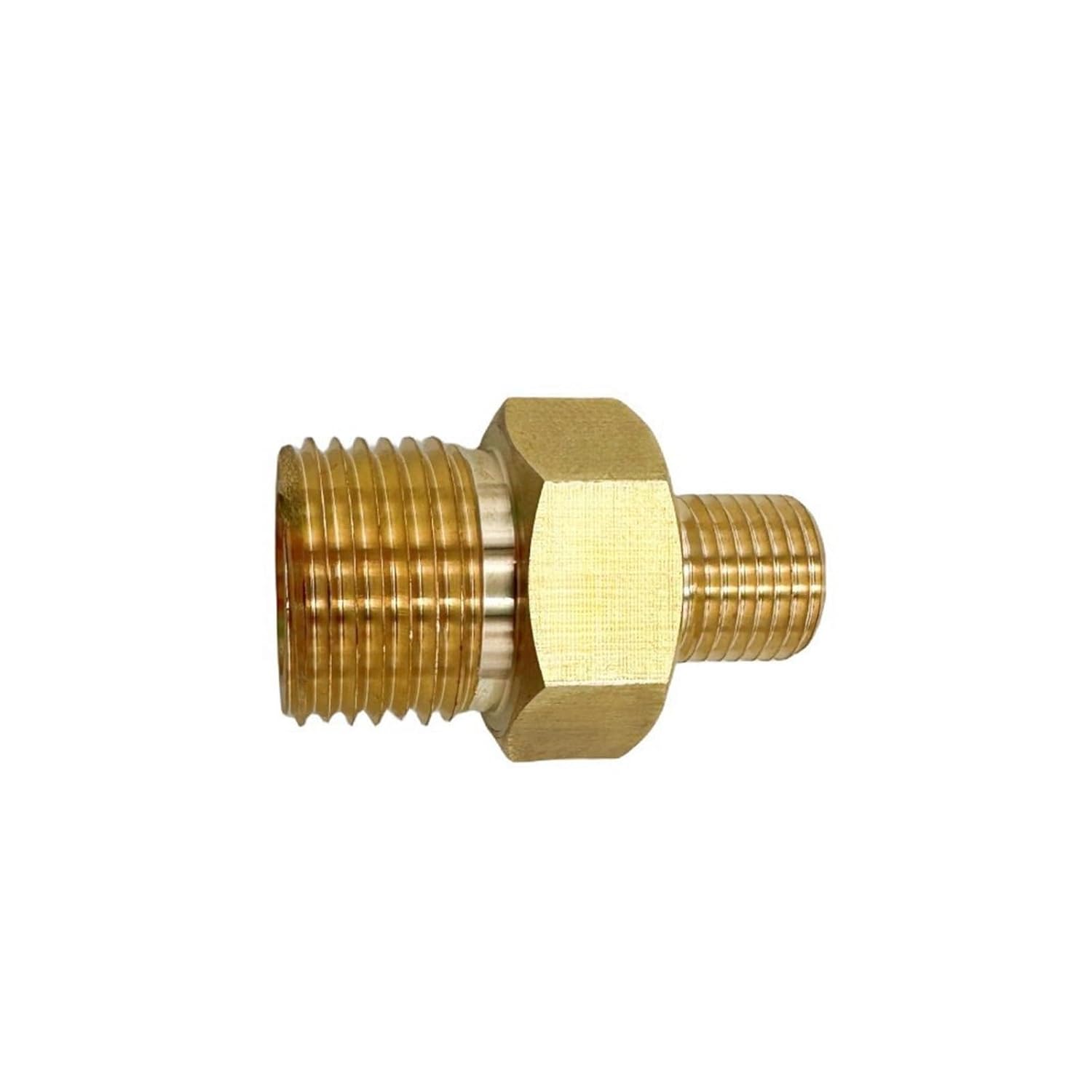 CO2 Tank Valve Adaptor Converter for Tranfering W21.8-1/14”RH to G1/4 1/4BSP Connector