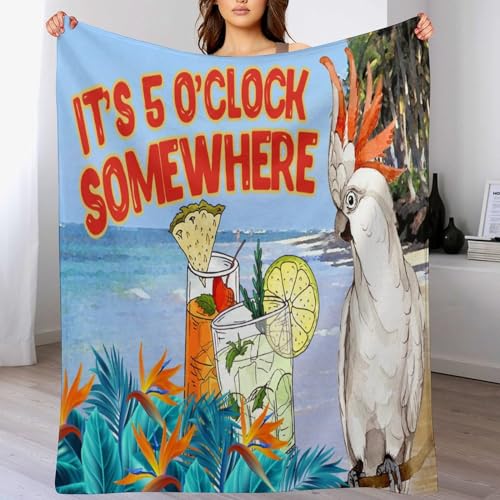 Couverture polaire douce avec message humoristique idée cadeau originale
