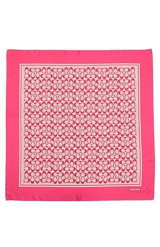 Coach TEXTURED SIGNATURE C PRINTED SILK SQUARE3