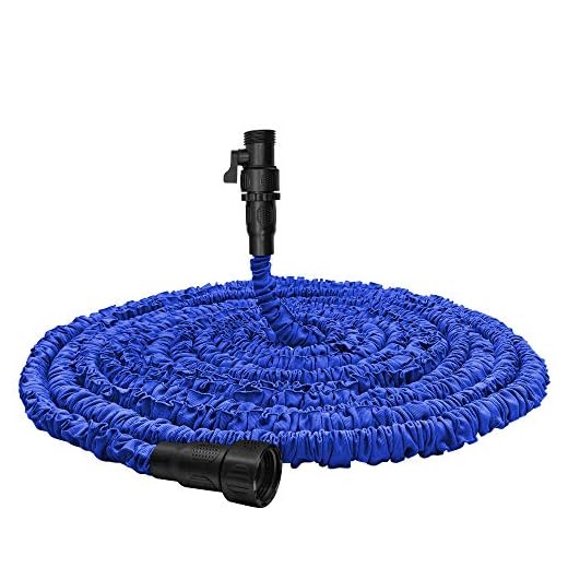 Garden Hose, Water Hose, Upgraded 50FT Flexible Pocket Expandable Garden Hose with 3/4" Fittings, Triple-layer Core, Flexi Expanding Hose useful house gifts for Outdoor Lawn Car Watering Plants