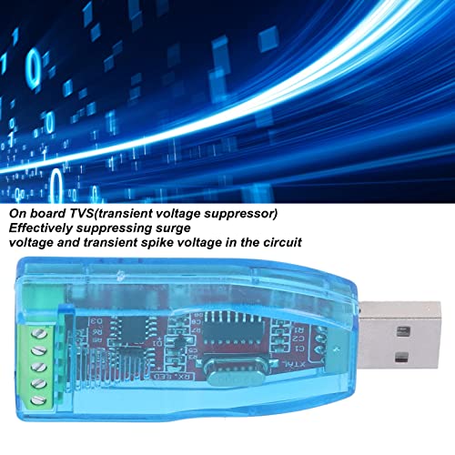 Convertisseur USB vers RS485 isolé industriel pour contrôle de données