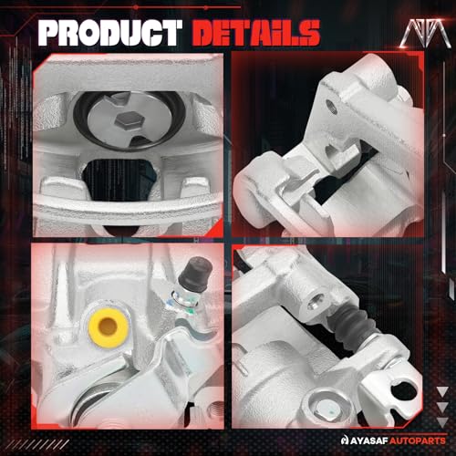 MAYASAF 19B3179 Rear Left Driver Disc Brake Caliper for Jaguar X-Type 2002 2003 2004 2005 by MAYASAF - Image 2