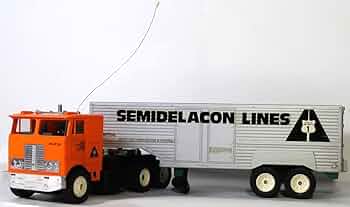 ラジコン　メルセデス　ニッコー　トレーラー ニッコー 18輪トレーラー 1/25 電動ラジオコントロールカー