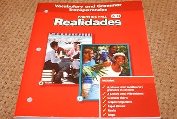 Paperback Vocabulary and Grammer Transparencies Realidades A/b Book