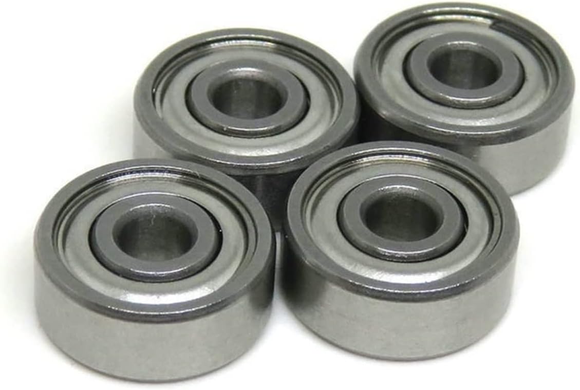 3x10x4mm SMR103 ZZ ABEC-7 Hybrid Ceramic Bearing MR103 SMR103C S623 S623C Z L1030ZZ BNT0084 Fishing Reels Bearings (Color : Smr105c-zz 5x10x4mm, Size : 4Pcs)