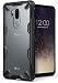 Produktbild Ringke LG G7 Hülle/LG G7 ThinQ Schutzhülle, [Fusion-X] Ultra Robustes Design für G7 Handyhülle Hart PC Flexibel TPU Rüstung Panzer Schwere Verteidigung für LG G7 Panzerhülle Case Cover - Schwarz