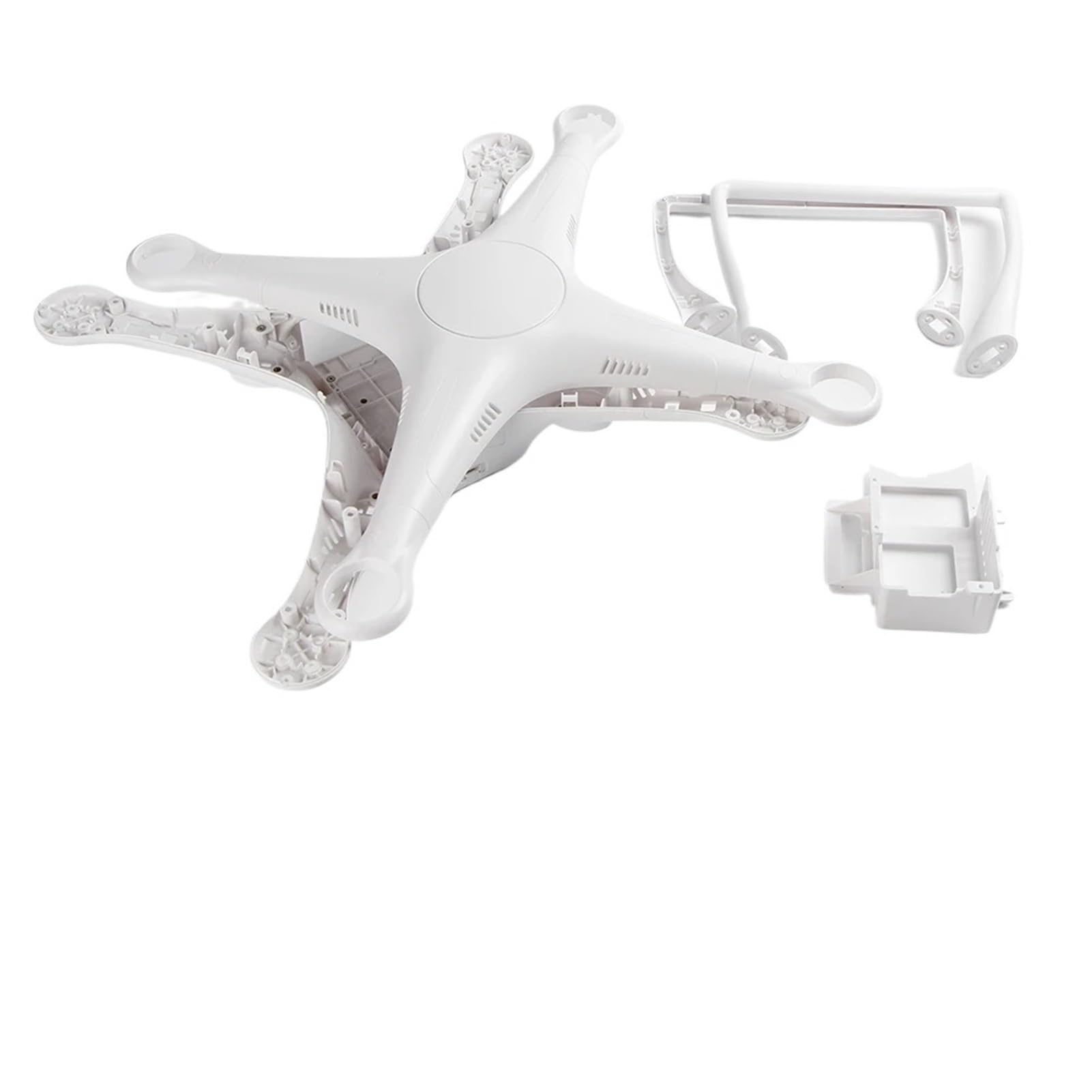 Par De Tren De Aterrizaje De Repuesto Para DJI Phantom 3 Advanced Y Professional | Sin Antenas Ni Brújula
