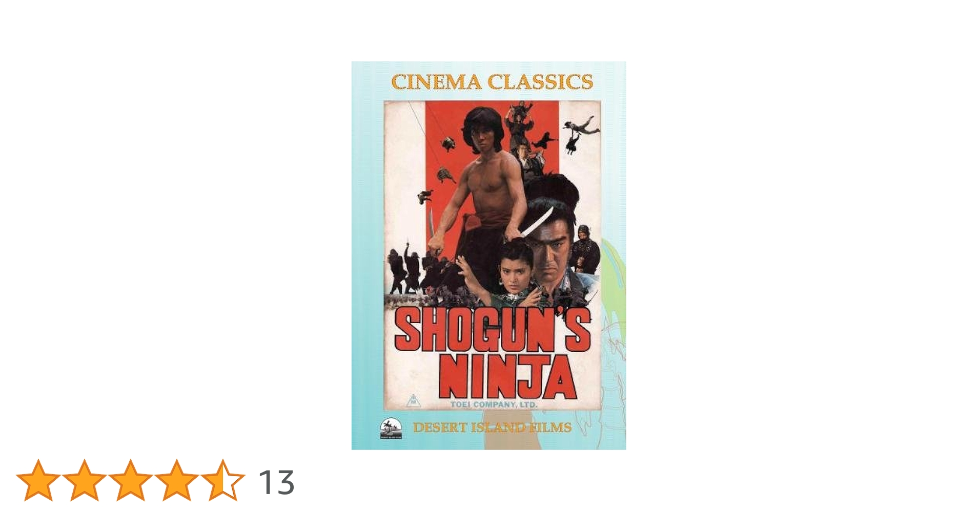少林寺拳法 忍者武芸帖 Killing Machine Shogun&#39;s Ninja  Double Feature   Blu-ray Sonny Chiba Killing Machine / Shogun's Ninja - Blu-ray Sonny Chiba