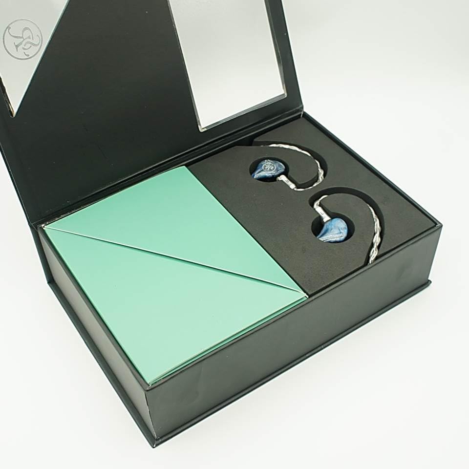 Sound Rhyme SR1 Bass 1 Dynamic Driver 1DD in-Ear Monitors 2Pin 0.78mm Oxygen Free Copper Detachable Cable Audiophile in-Ear Wired Earphones IEMs for Musicians, 3.5mm Plug