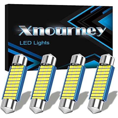 Xnourney 578 LED Festoon Bulbs, 42mm Cover