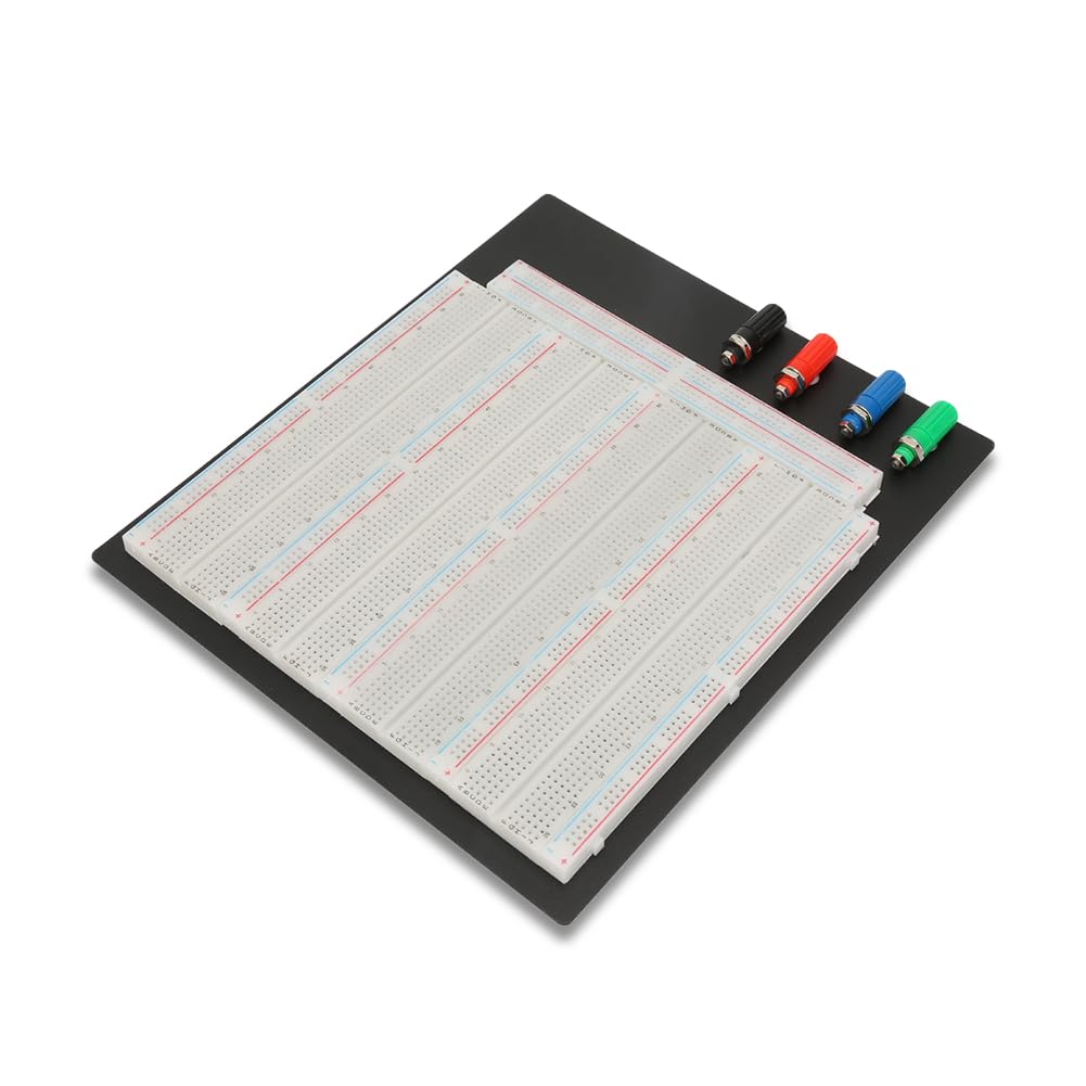 Breadboard, Mini Solderless Breadboard 3220 Point Solderless Breadboard ZY-208 płytka do testowania obwodów do łatwiejszego prototypowania projektów