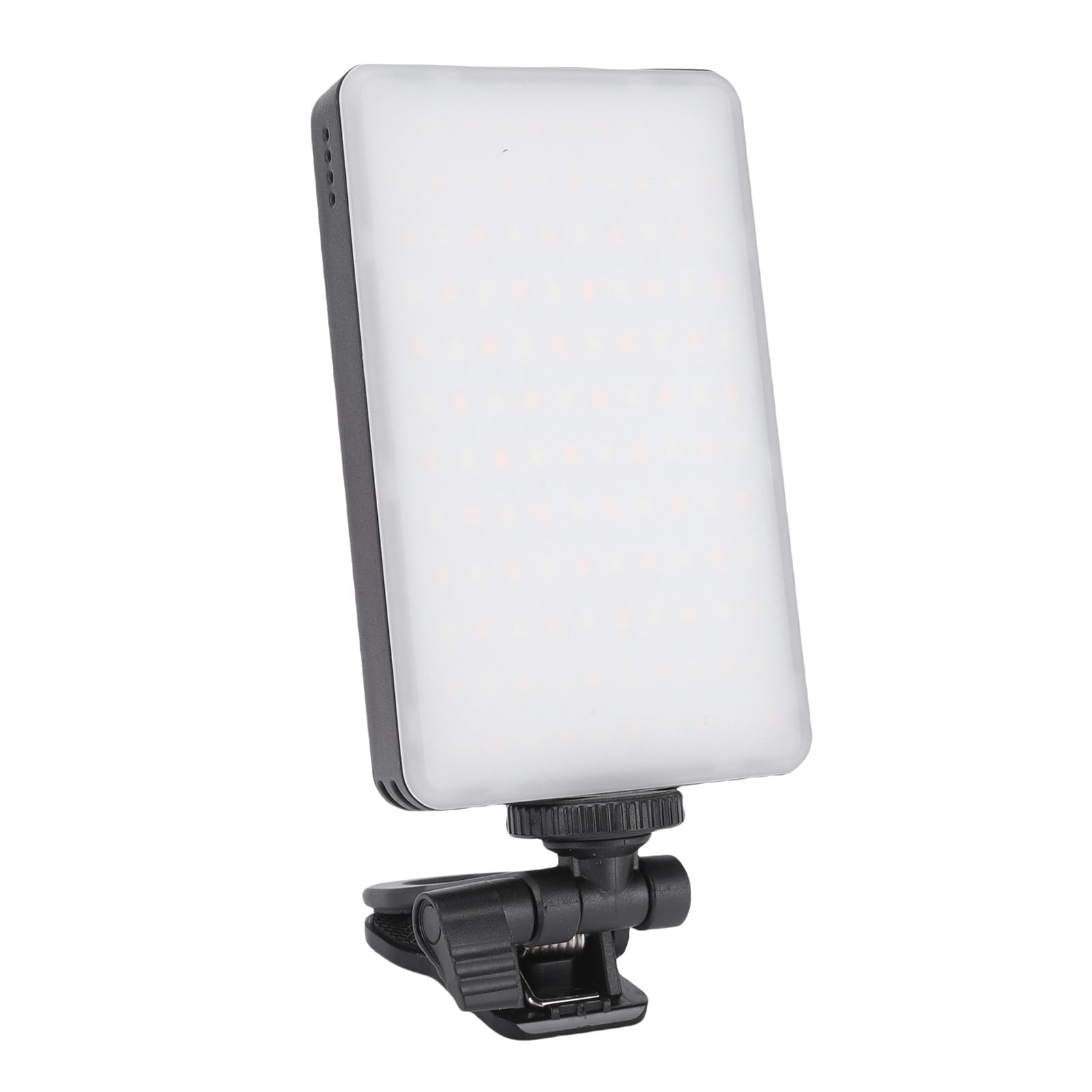 Fabater Luce di Riempimento Fotografica a Doppia Faccia con Ricarica Wireless per Selfie e Streaming Video 2500-9000K Design Morbido, Durevole e Compatto