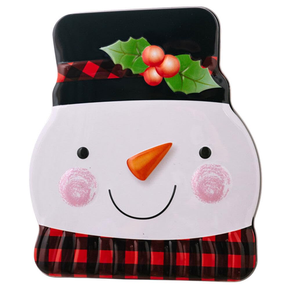 Amazon.co.jp: MUCKLILY クリスマス飾り物 雪だるま クリスマスブリキ