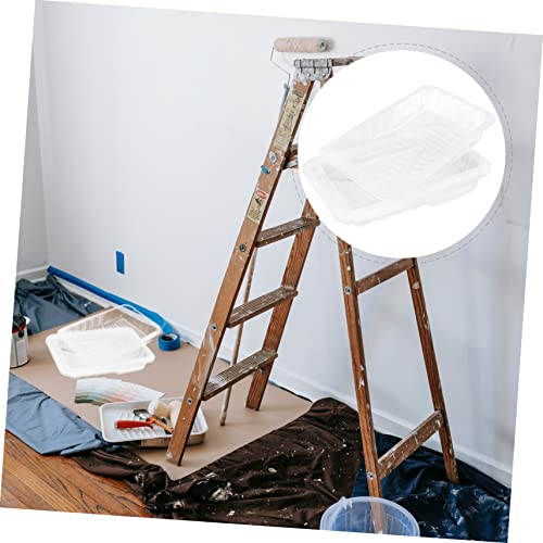 4 fundas para rodillo de pintura con bandeja semitransparente para cambio de color eficiente 6