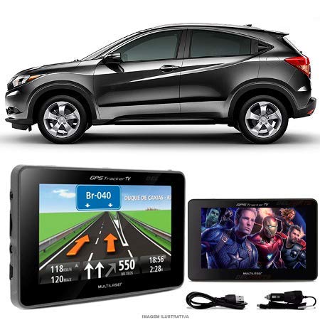 Navegador Gps Automotivo HONDA WRV Tela 4,3 Touch Voz C/TV FM Oferta