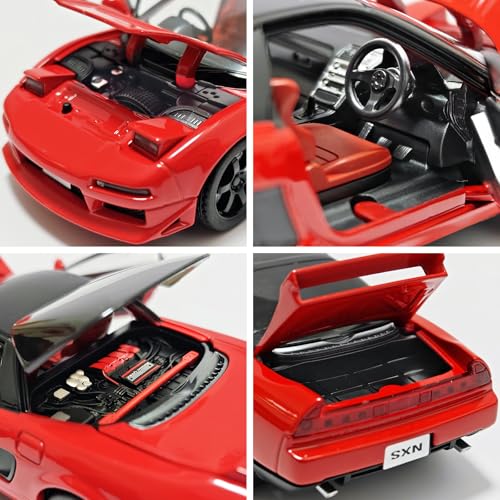 Vehículo de juguete modelo NSX NA1 metal 1:32 rojo miniatura 5