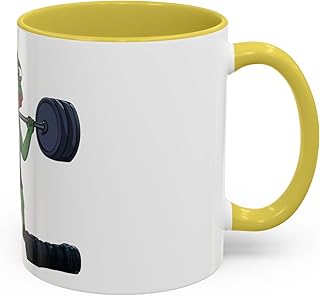 Pepe The Frog Meme Pepe Pump, gym and weightlifting crypto Colorful Mugs (11oz, 15oz)