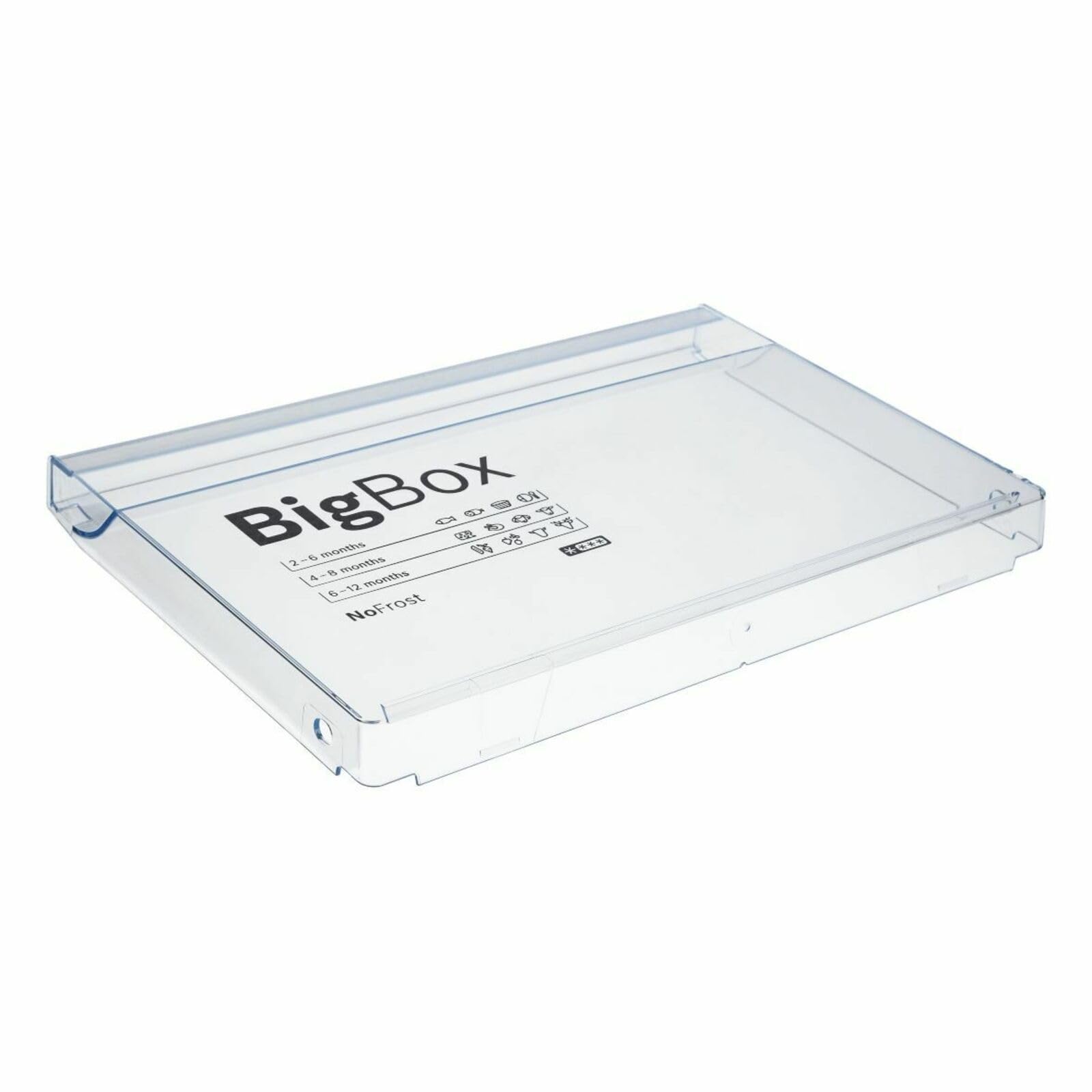 LUTH Premium Profi Parts Schubladenblende Bigbox kompatibel mit Bosch 11013066 für Gefrierschrank KühLGefrierkombination