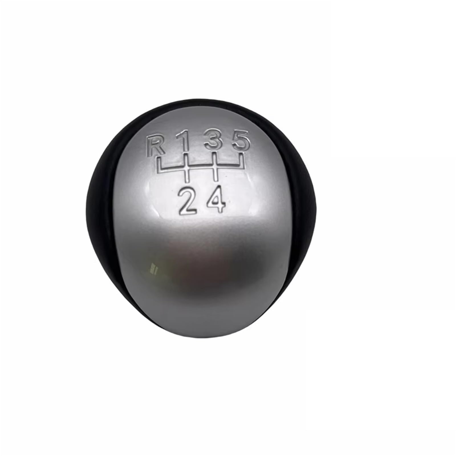 Cvcmgdgnea Silver Gear Shift Knob Shifter Lever Handball 5 Speed For Hyundai Elantra I30 For Forte Soul Car-Styling Gear Shift Knob Manual