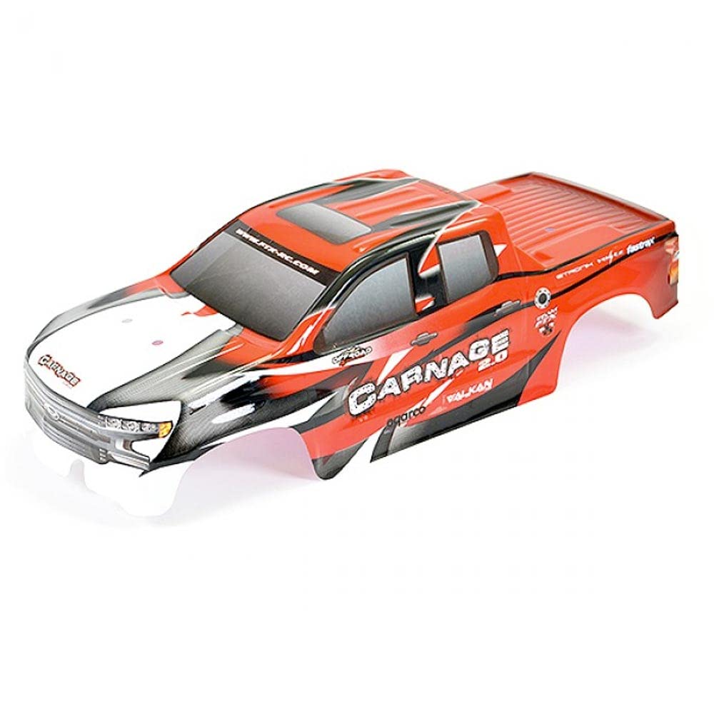 FTX Carnage 2.0 Red Printed Bodyshell - FTX6345R
