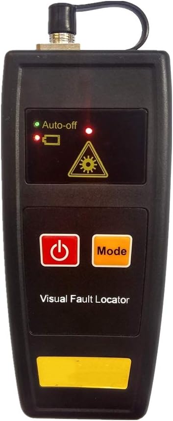 Mini Fiber Optic Light Source Visual Fault Locator, Fiber Optic Tester, Wavelenths 650nm (1mW) 5KM