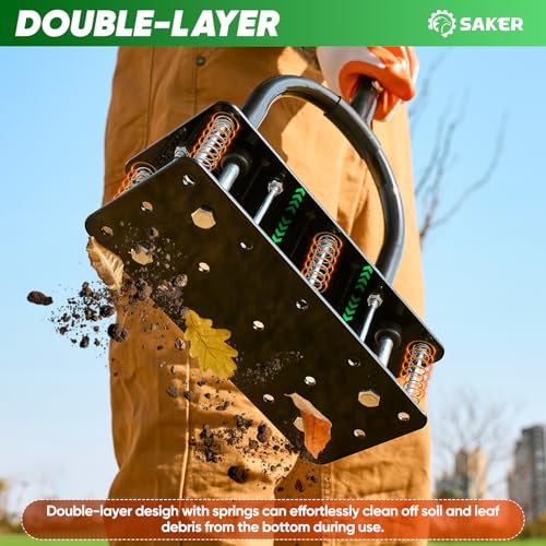 Saker Adjustable Height Lawn Aerator