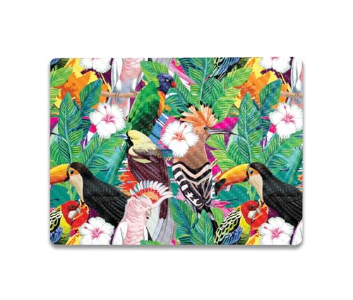 Image of MightySkins Carbon Fiber Skin Compatible with Microsoft Surface Laptop Go 3 (2023) Full Wrap Kit - Tropical Paradise | Protective, Durable Textured Carbon Fiber Finish | Made in The USA