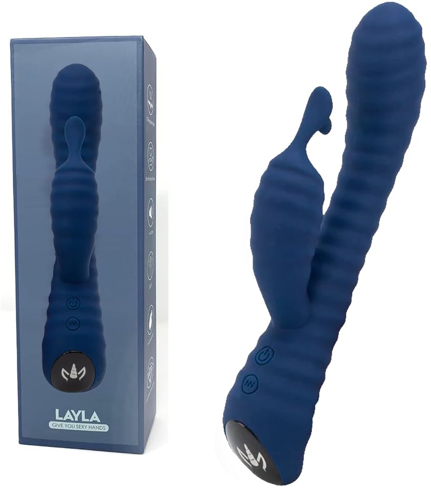 Vibromasseur lapin point G clitoris puissant en silicone rechargeable