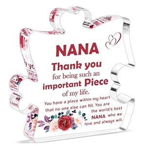 Nanagrandmabirthdaygiftsmothersdaygrandmananagiftsfromgrandkidsgrandmothergrandmagrandparentsnanagiftsfromgranddaughtergrandsonthankyounanaacrylicplaquedeskdecorationsign Urban Country Home Decor Nana grandma birthday gifts mothers day grandma nana gifts from grandkids grandmother grandma grandparents nana gifts from granddaughter grandson thank you nana acrylic plaque desk decoration sign urban country home decor