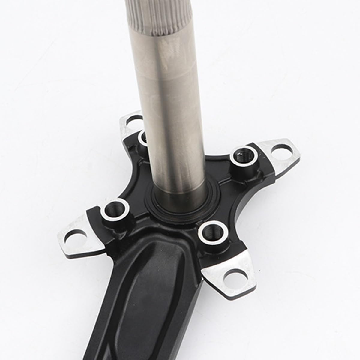 Integrado Hueco 170mm Platos Y Bielas MTB Platos Y Bielas Aleación De Aluminio 32T 34T 36T 38T Dientes Positivos Negativos Juego De Bielas con Soporte Inferior(Purple,36T)
